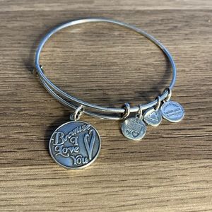 Alex and Ani 2015 Because I Love You Charm Bangle
